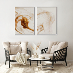 Quadro Arte Dourada - Be decorart | Quadros Online