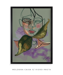 Quadro Arte Mulher Natureza - Be decorart | Quadros Online