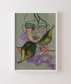 Quadro Arte Mulher Natureza - comprar online