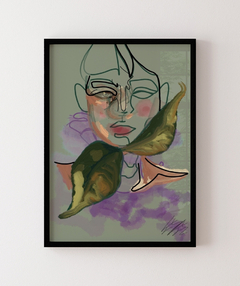 Quadro Arte Mulher Natureza - Be decorart | Quadros Online