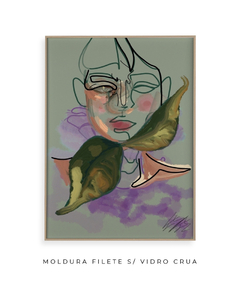 Quadro Arte Mulher Natureza - comprar online