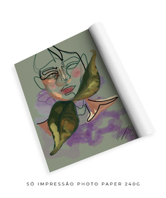 Quadro Arte Mulher Natureza - comprar online