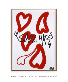 Quadro Arte Soul Mates - Be decorart | Quadros Online