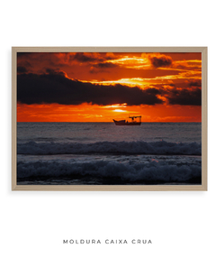 Imagem do Quadro Barco Amanhecer Santinho