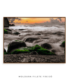 Quadro Beira da Água na Praia do Santinho - Be decorart | Quadros Online