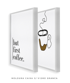 Quadro Dupla Coffee - Be decorart | Quadros Online