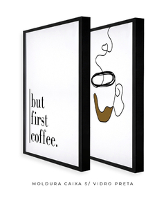 Quadro Dupla Coffee - Be decorart | Quadros Online