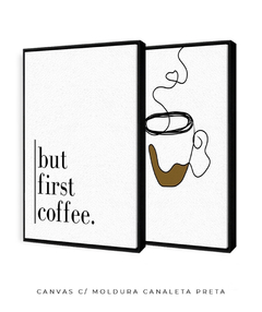 Quadro Dupla Coffee - Be decorart | Quadros Online