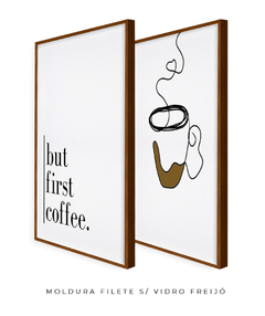 Quadro Dupla Coffee - Be decorart | Quadros Online