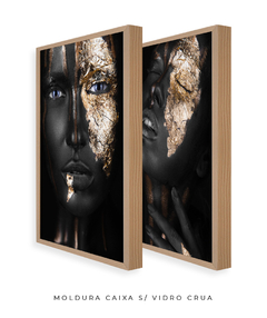 Quadro Dupla Mulher Crepe 02