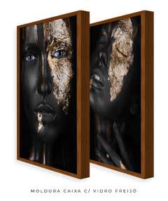 Quadro Dupla Mulher Crepe 02 - Be decorart | Quadros Online