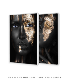 Quadro Dupla Mulher Crepe 02