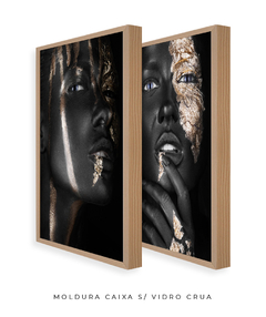 Quadro Dupla Mulher Crepe