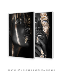 Quadro Dupla Mulher Crepe - Be decorart | Quadros Online