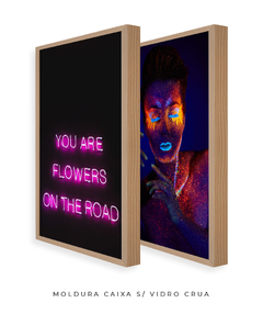 Quadro Dupla neon