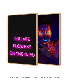 Quadro Dupla neon