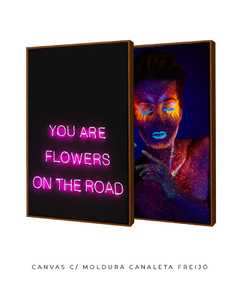 Quadro Dupla neon - comprar online