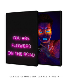 Quadro Dupla neon - Be decorart | Quadros Online