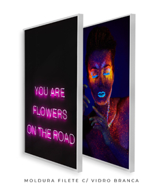 Quadro Dupla neon