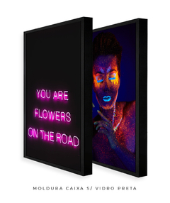 Quadro Dupla neon