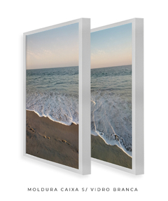 Quadro Dupla Praia Tranquila - Be decorart | Quadros Online