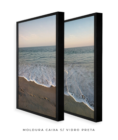 Quadro Dupla Praia Tranquila - Be decorart | Quadros Online