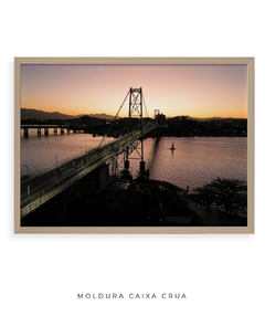 Imagem do Quadro Entardecer na Ponte