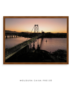 Quadro Entardecer na Ponte - comprar online