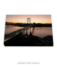 Imagem do Quadro Entardecer na Ponte