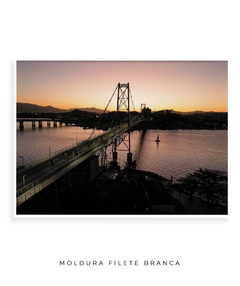 Imagem do Quadro Entardecer na Ponte