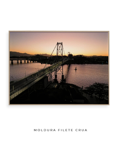 Quadro Entardecer na Ponte - comprar online