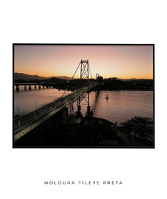 Imagem do Quadro Entardecer na Ponte