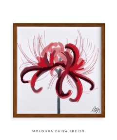 Quadro Essência Escarlate Vermelho - comprar online