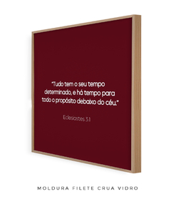 Imagem do Quadro Frase Bíblica Ec. 3:1