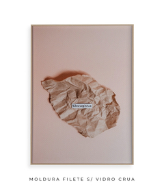 Quadro Frase Thoughts - comprar online