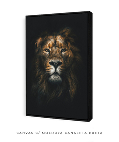 Quadro Leão 06 - Be decorart | Quadros Online