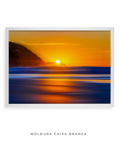 Quadro Nascer do Sol Praia do Santinho - Be decorart | Quadros Online