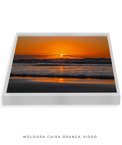 Quadro Nascer do Sol Praia Santinho - loja online