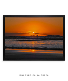 Quadro Nascer do Sol Praia Santinho - Be decorart | Quadros Online