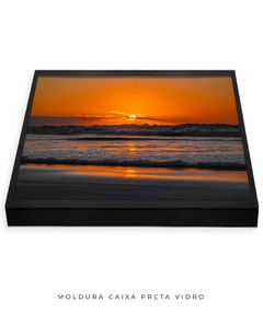 Quadro Nascer do Sol Praia Santinho - loja online