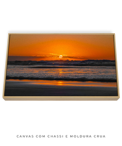 Quadro Nascer do Sol Praia Santinho - comprar online