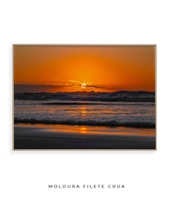 Quadro Nascer do Sol Praia Santinho - comprar online