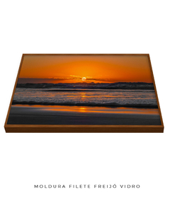 Quadro Nascer do Sol Praia Santinho - loja online