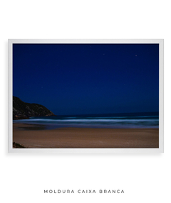 Quadro Noite Estrelada Praia do Santinho - Be decorart | Quadros Online