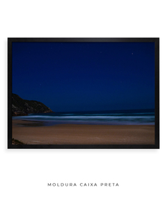 Quadro Noite Estrelada Praia do Santinho - Be decorart | Quadros Online