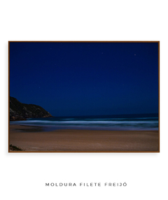 Quadro Noite Estrelada Praia do Santinho - Be decorart | Quadros Online