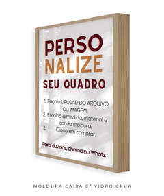 Quadro Personalizado Retangular - Be decorart | Quadros Online