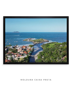 Quadro Ponta das Campanhas Vista Aérea Ponta - Be decorart | Quadros Online