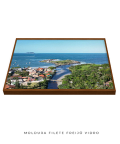 Quadro Ponta das Campanhas Vista Aérea Ponta - Be decorart | Quadros Online