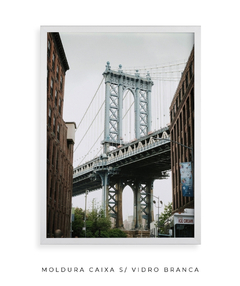 Quadro Ponte de Manhattan Brooklyn - Be decorart | Quadros Online